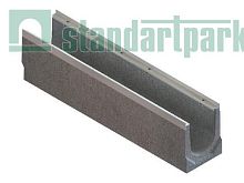 Лоток водоотводный бетонный BetoMax Drive ЛВ-15.21.26-БВ-У11 с РВ щель ВЧ (комплект) 04207133409/11, класс D400, Стандартпарк